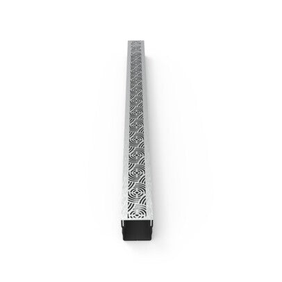 1m Threshold Slim Drain with Waves 316 Stainless Steel Grating (65 x 60mm Shallow)