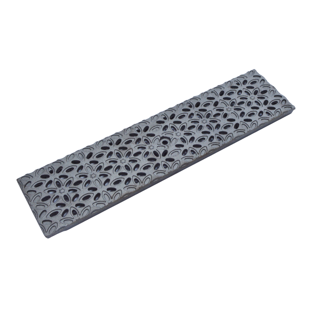 Anise Cast Iron Channel Drain Grate 497 x 125mm Heel Proof (20 x 5 Inch)