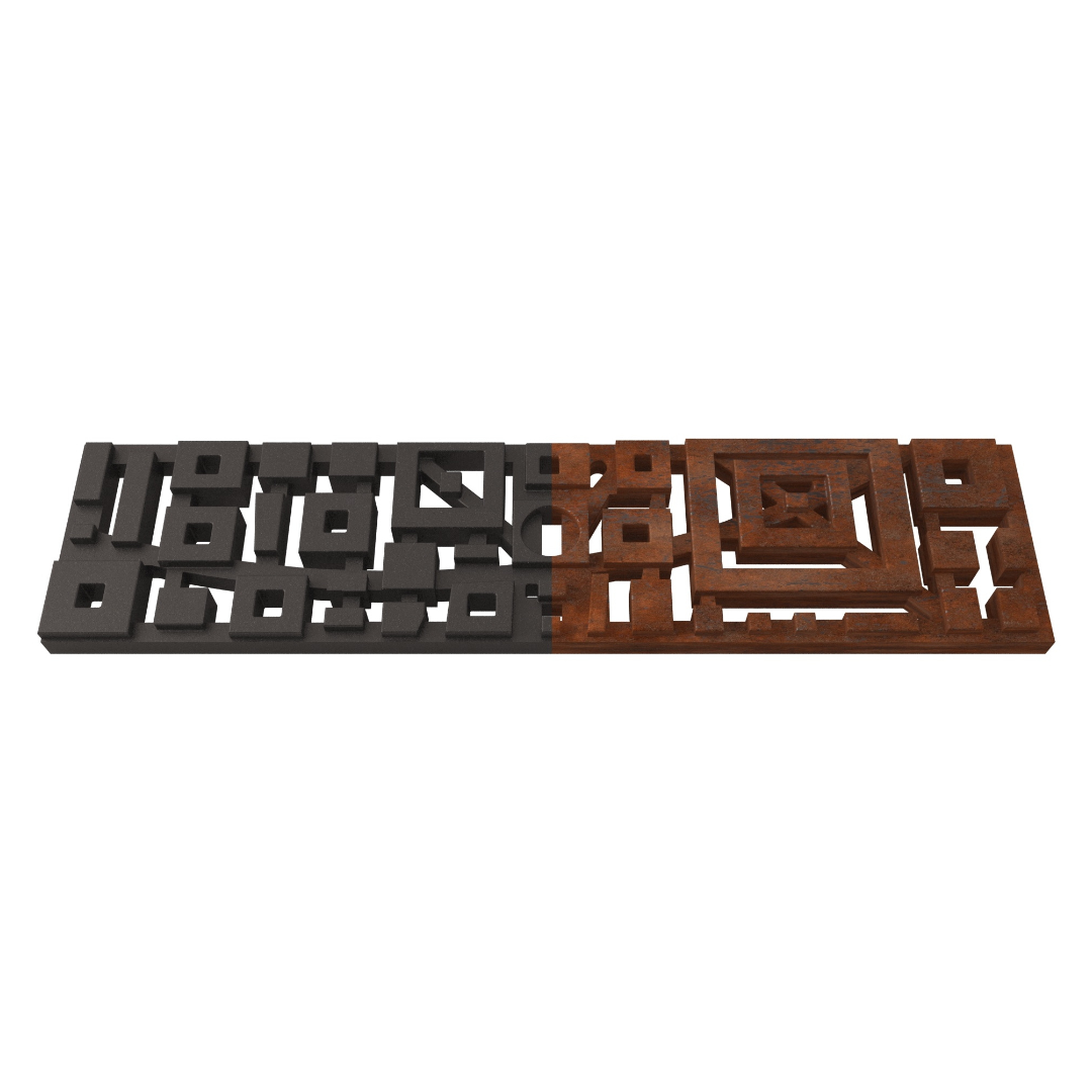 Sunset Cast Iron Channel Drain Grate 494 x 125mm (20 x 5 Inch)