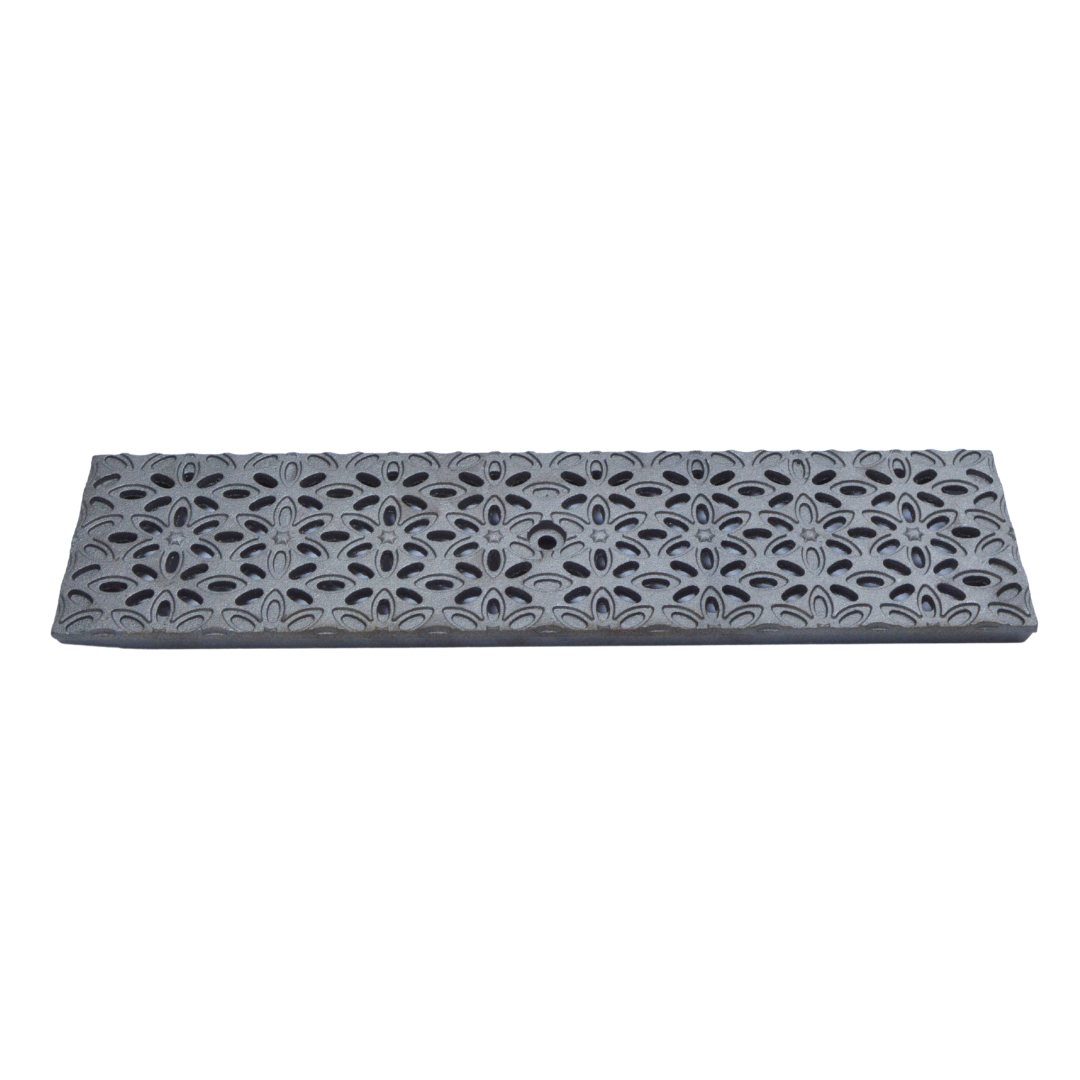 Anise Cast Iron Channel Drain Grate 497 x 125mm Heel Proof (20 x 5 Inch)