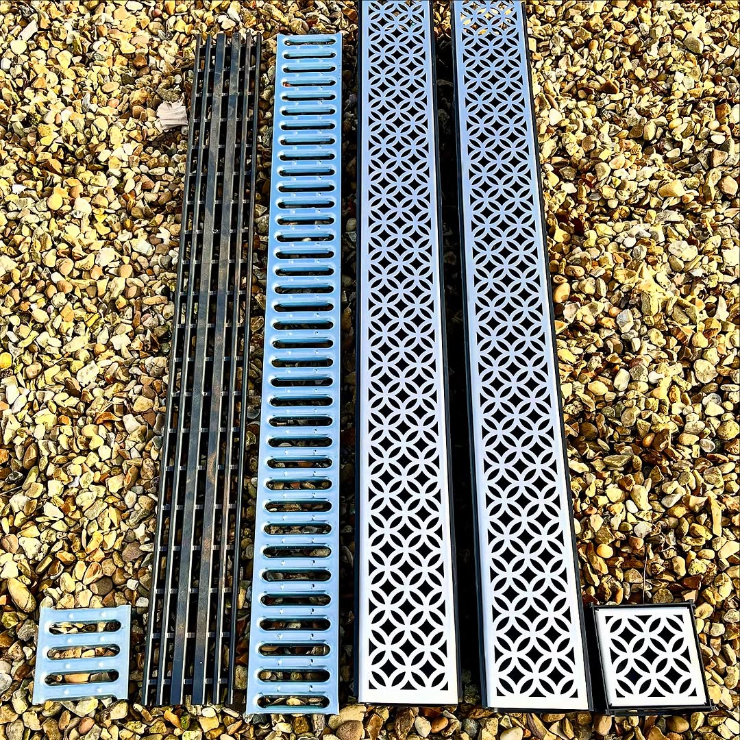 Available for our stainless steel and corten steel linear, and square drain covers