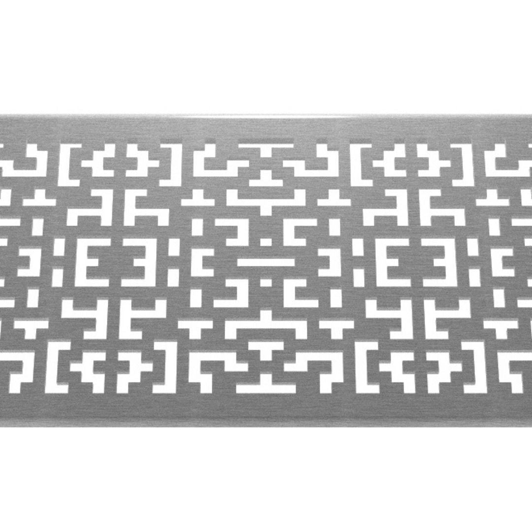 Crossword 304 Stainless Steel Channel Drain Grate 125 x 1000mm (5 Inch)