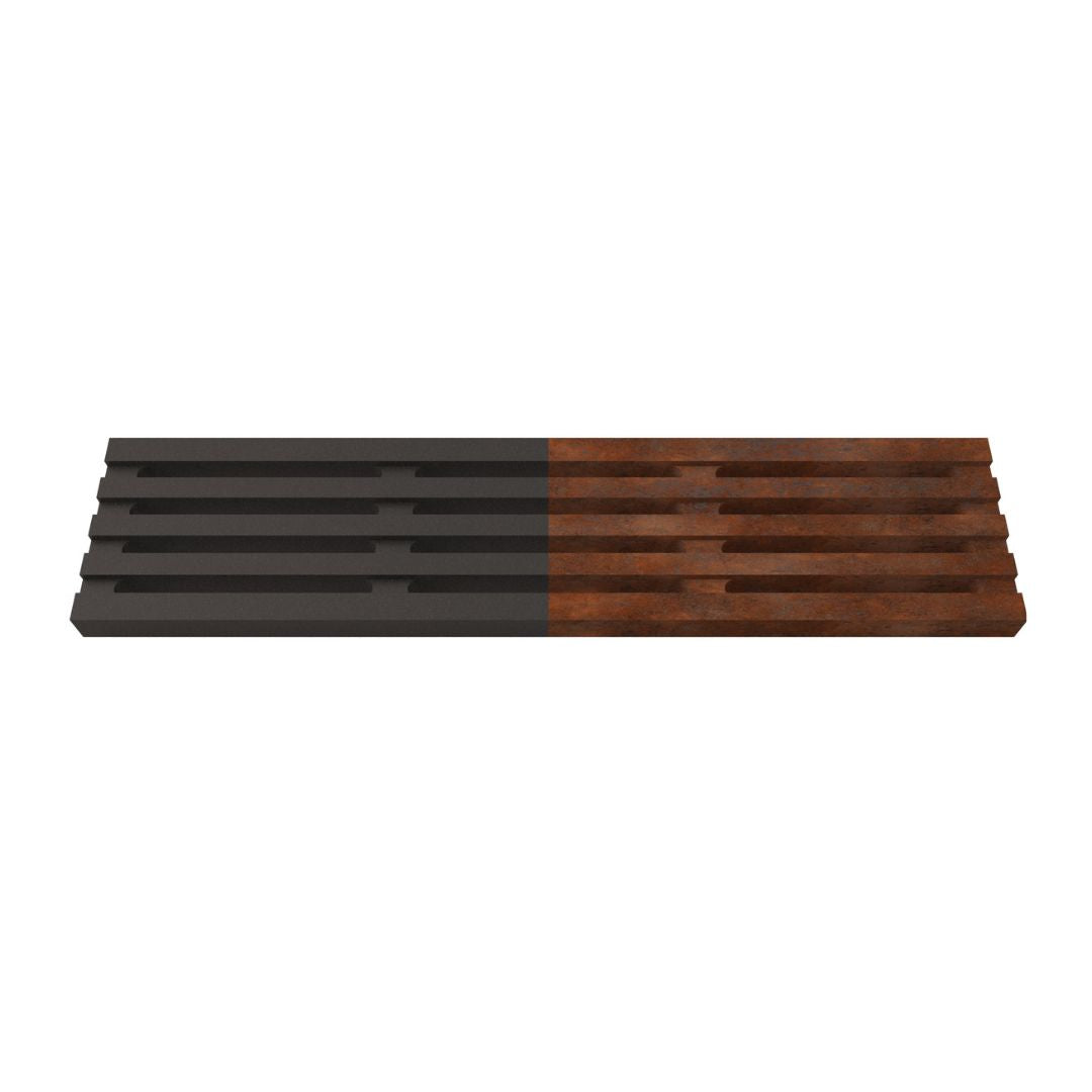 Que Cast Iron Channel Drain Grate 303 x 75mm (12 x 3 Inch)