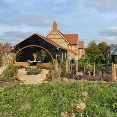 Corten Steel Moongate 2200mm Ring