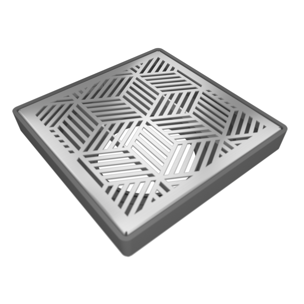 Cubix Stainless Steel Square Gully (300 x 300mm)