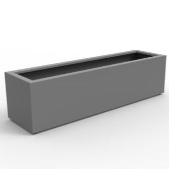 Coloured Steel Arden Trough Planter
