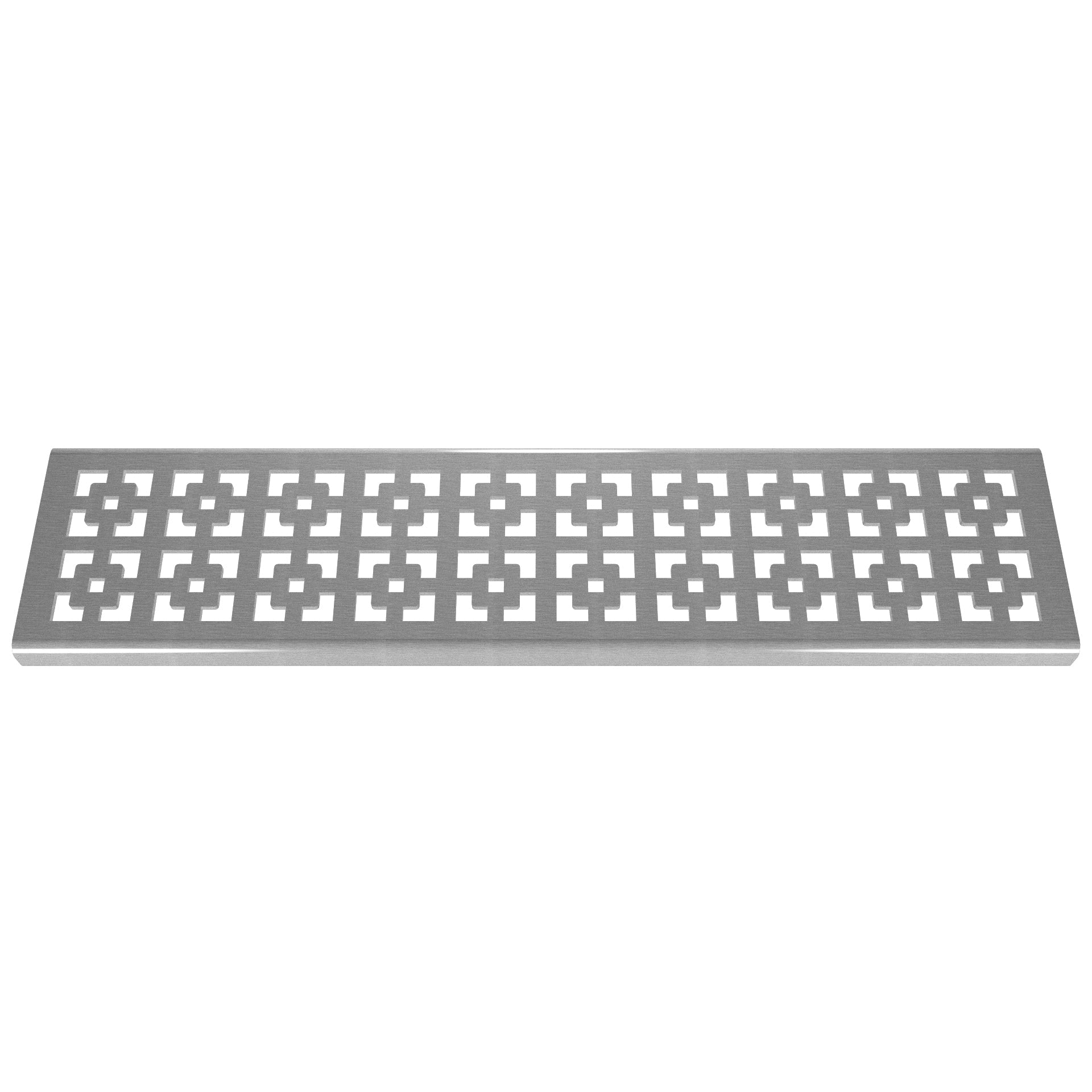 [SALE ITEM] Geo Squares 304 Stainless Steel Channel Drain Grate 75 x 913mm (3 Inch)