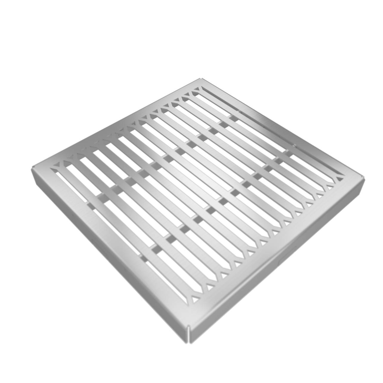 Hexagon Stainless Steel Square Gully (300 x 300mm)