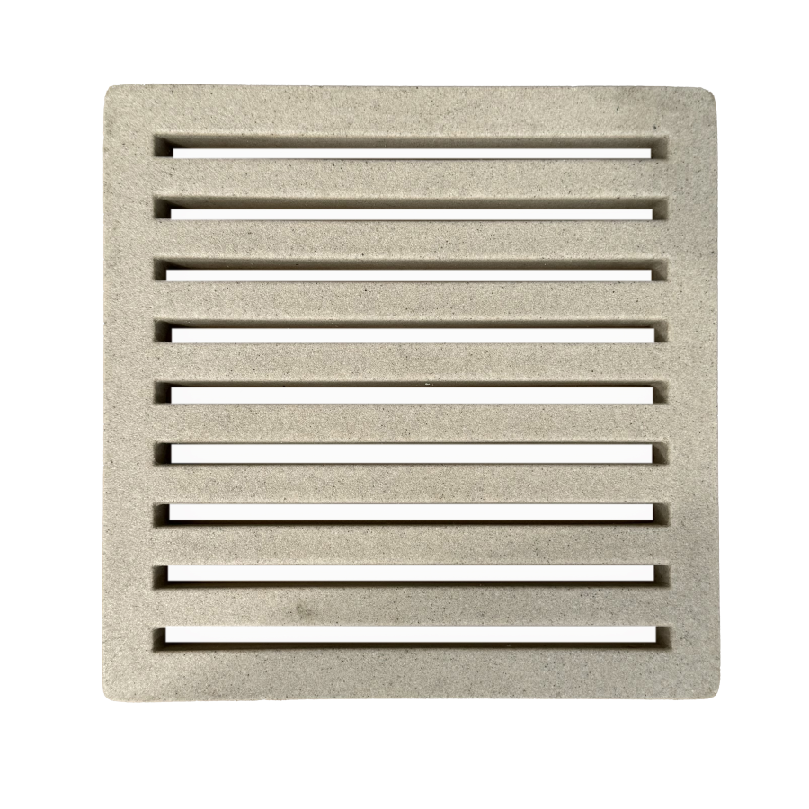 Interlace Jonite Stone Square Drain Grate 300mm (12 Inch)