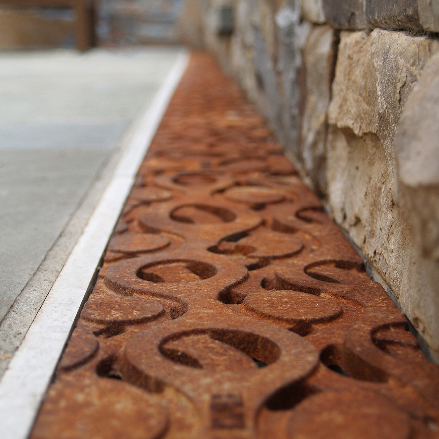 Janis Cast Iron Channel Drain Grate 498 x 125mm (20 x 5 Inch)