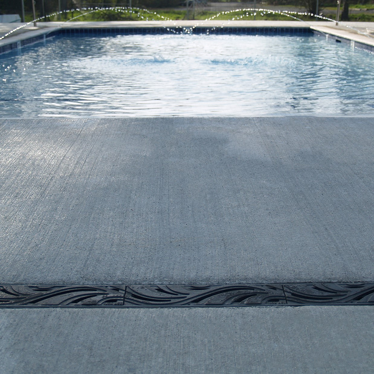 Minnione Cast Iron Channel Drain Grate 302 x 75mm (12 x 3 Inch)