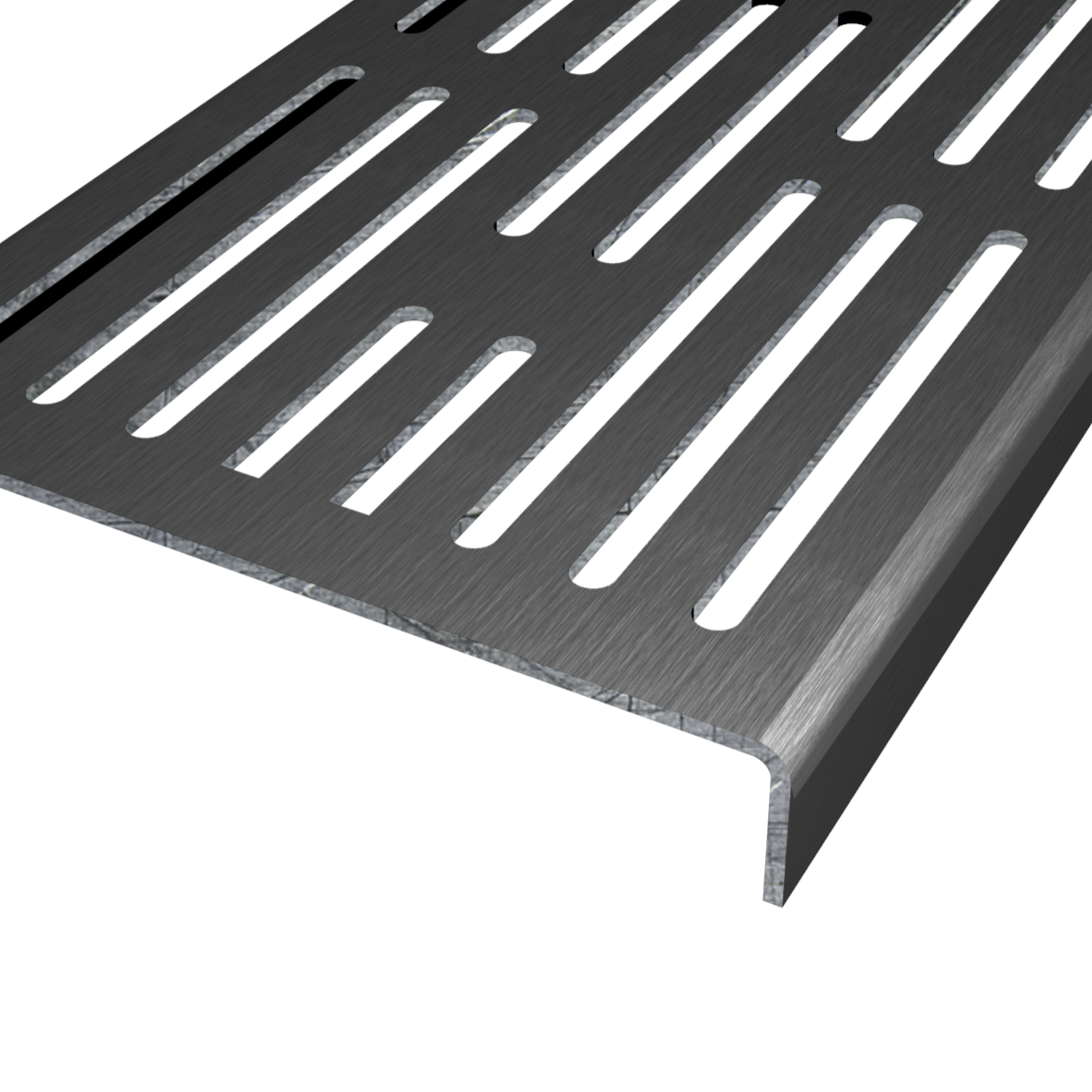 Offslotz 304 Stainless Steel Channel Drain Grate 125 x 1000mm (5 Inch)