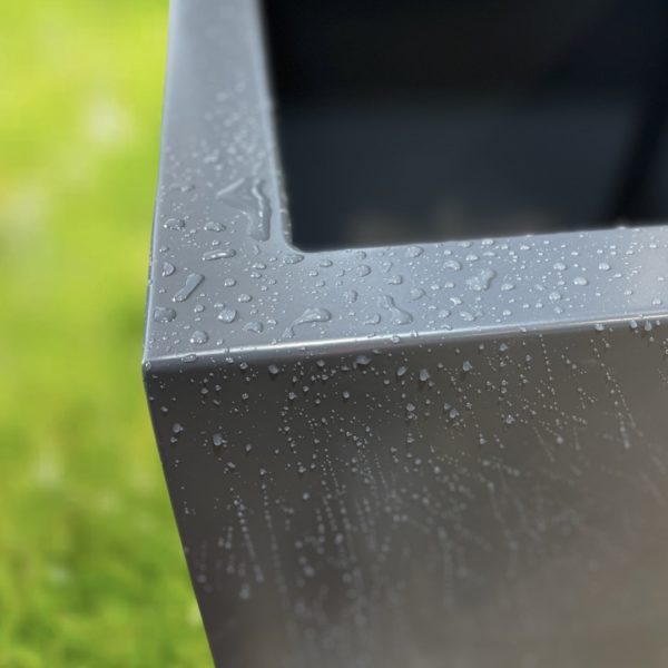 Coloured Steel Arden Trough Planter