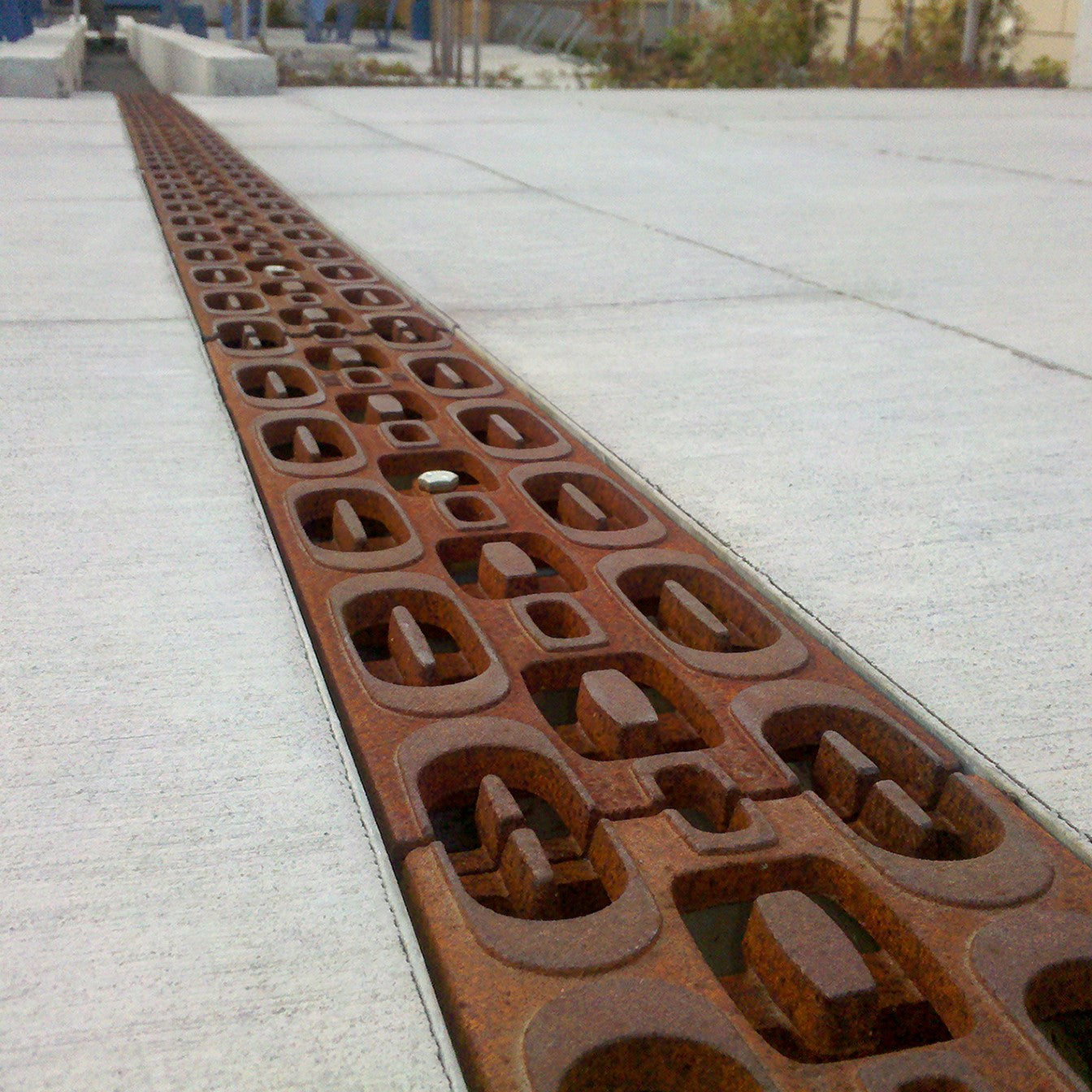 Paradise Cast Iron Channel Drain Grate 494 x 125mm (20 x 5 Inch)