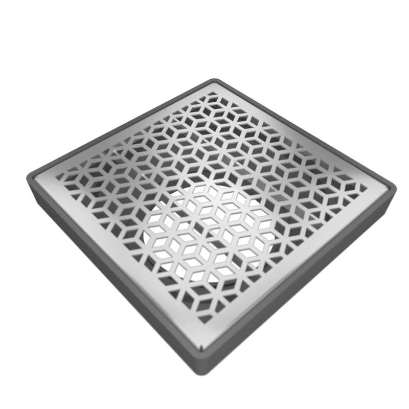 Rubix Stainless Steel Square Gully Cover (300 x 300mm)