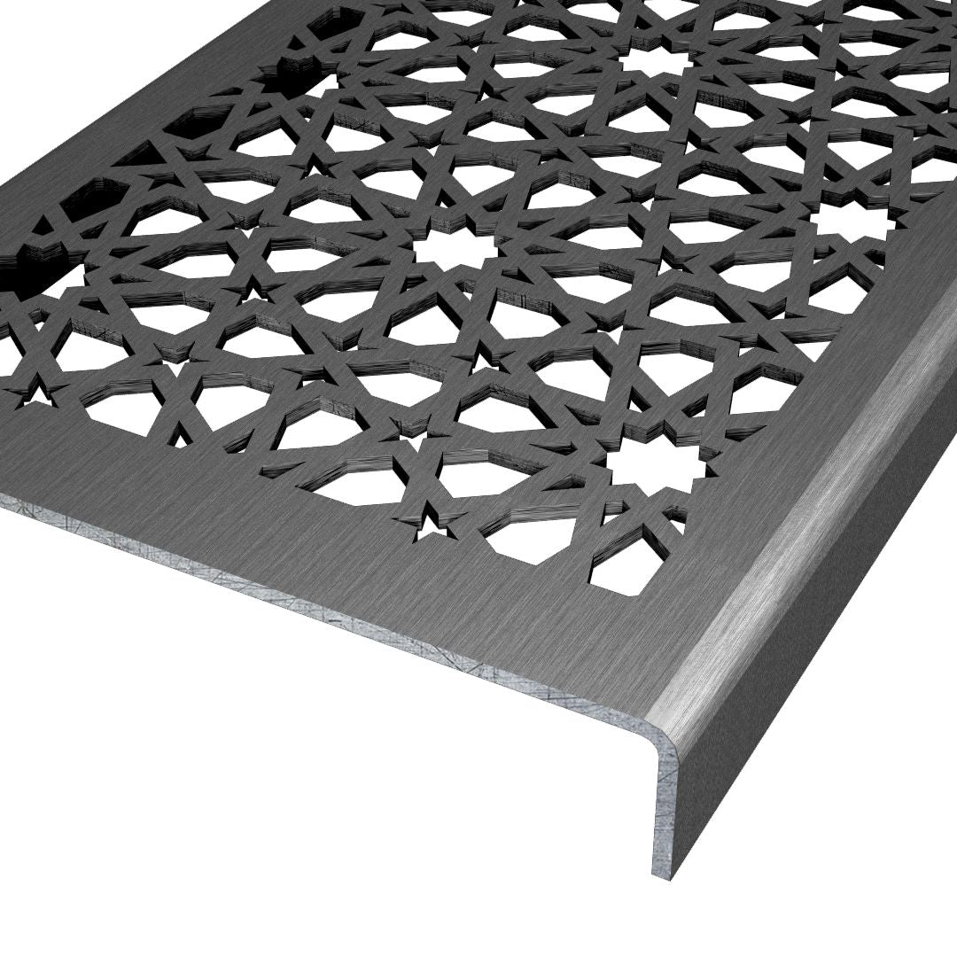 Morisco 304 Stainless Steel Channel Drain Grate 125 x 1000mm (5 Inch)