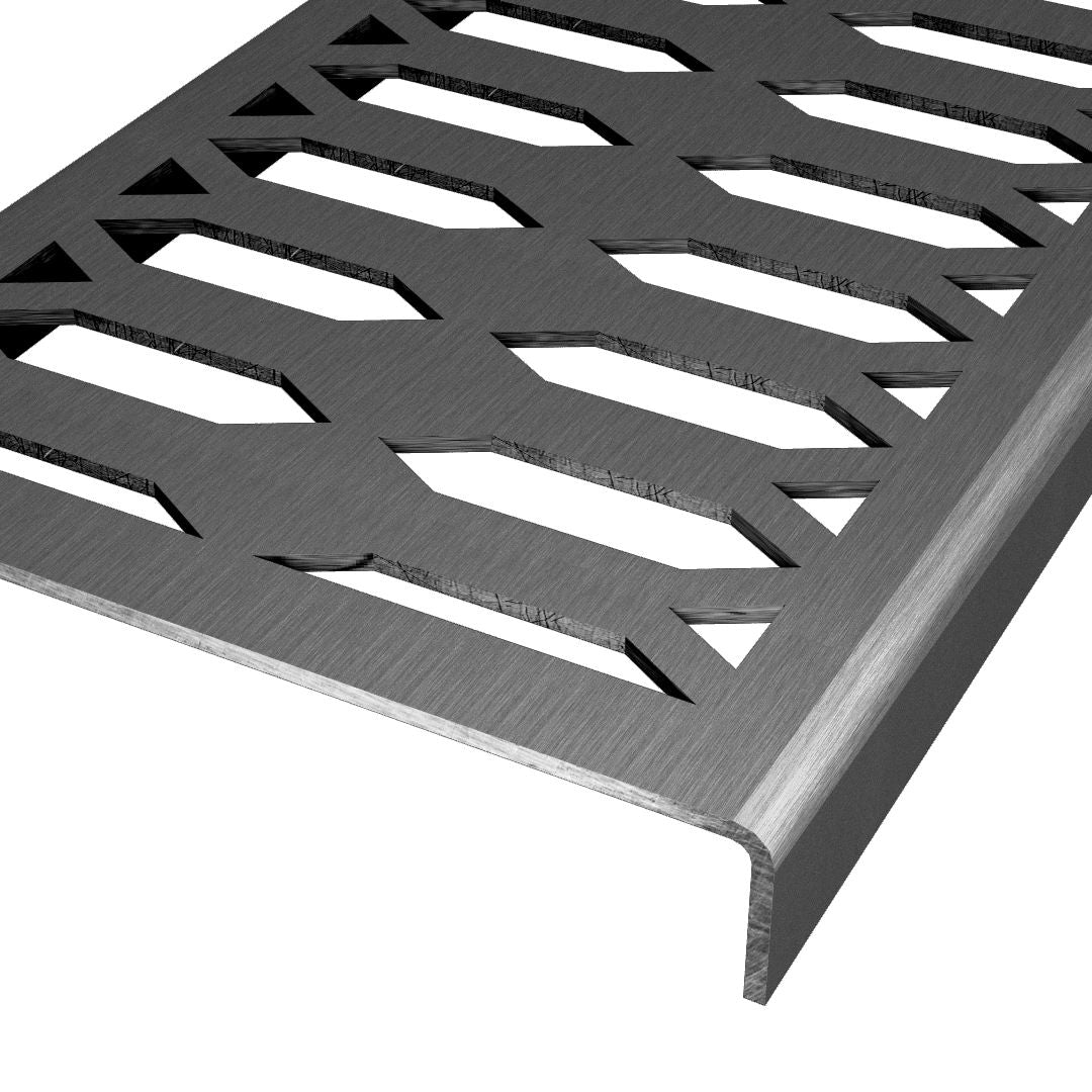 Crystal 304 Stainless Steel Channel Drain Grate 125 x 1000mm (5 Inch)