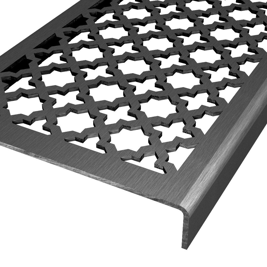 Grille de drainage Columbus en acier inoxydable 304 125 x 1 000 mm (5 pouces)