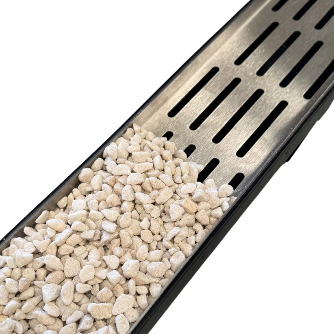 Aquascape Stainless Steel Recessed Channel Drain Grate With Channel (5 Inch)