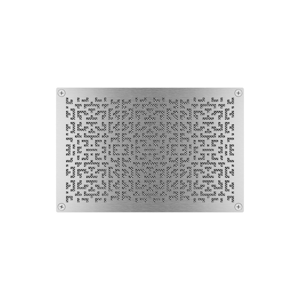 Aquaduct Crossword 304 Stainless Steel Air Brick Cover 229 x 152mm