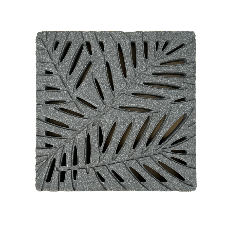 Palm Jonite Stone Square Drain Grate 300mm (12 Inch)