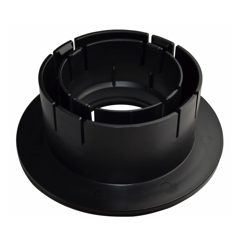 Aquascape Black Plastic Square Gully Frame & Locking Outlet 454mm (18 Inch)