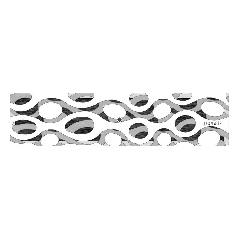 Janis Cast Iron Channel Drain Grate 498 x 125mm (20 x 5 Inch)