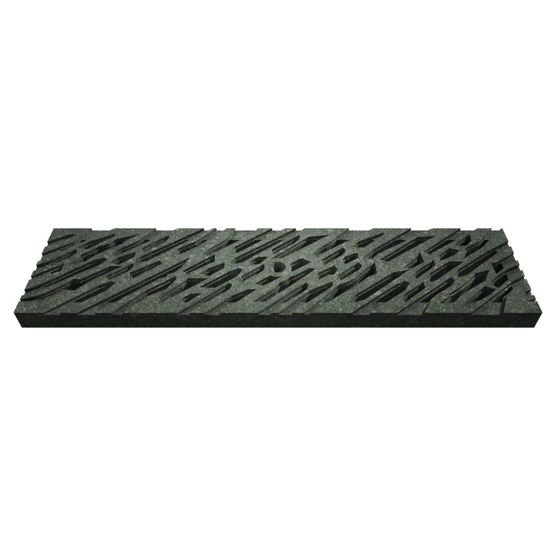 Chiseled Jonite Stone Channel Drain Grate 125 x 500mm (5 Inch)