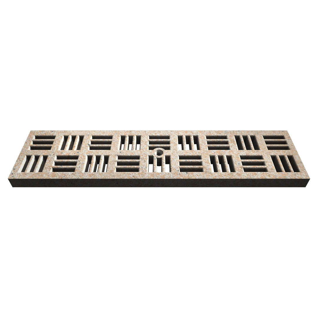 Cross Stitch Jonite Stone Channel Drain Grate 125 x 500mm (5 Inch)