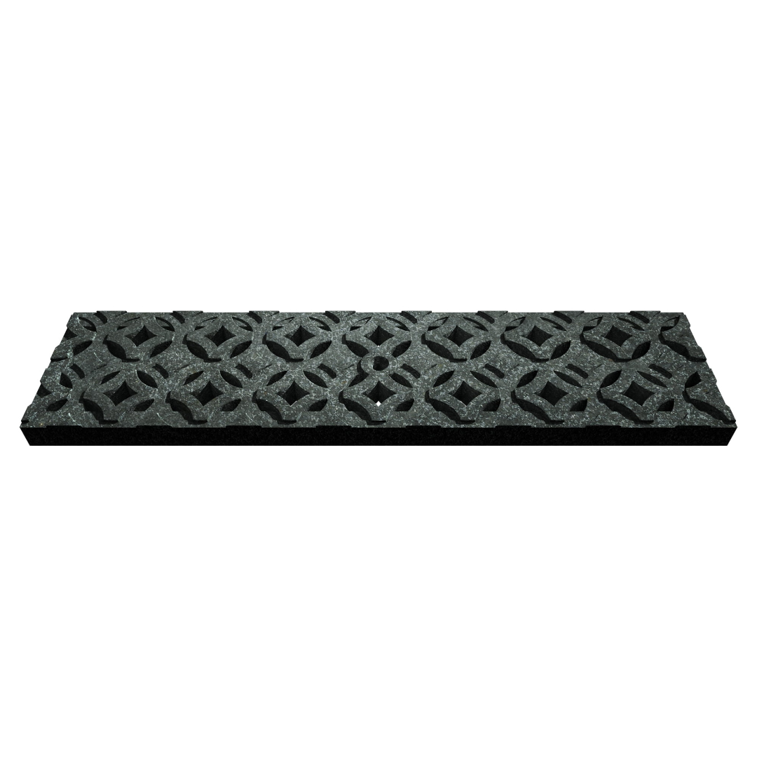 Keyholes Jonite Stone Channel Drain Grate 125 x 500mm (5 Inch)