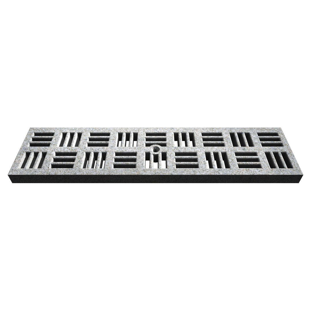 Cross Stitch Jonite Stone Channel Drain Grate 125 x 500mm (5 Inch)