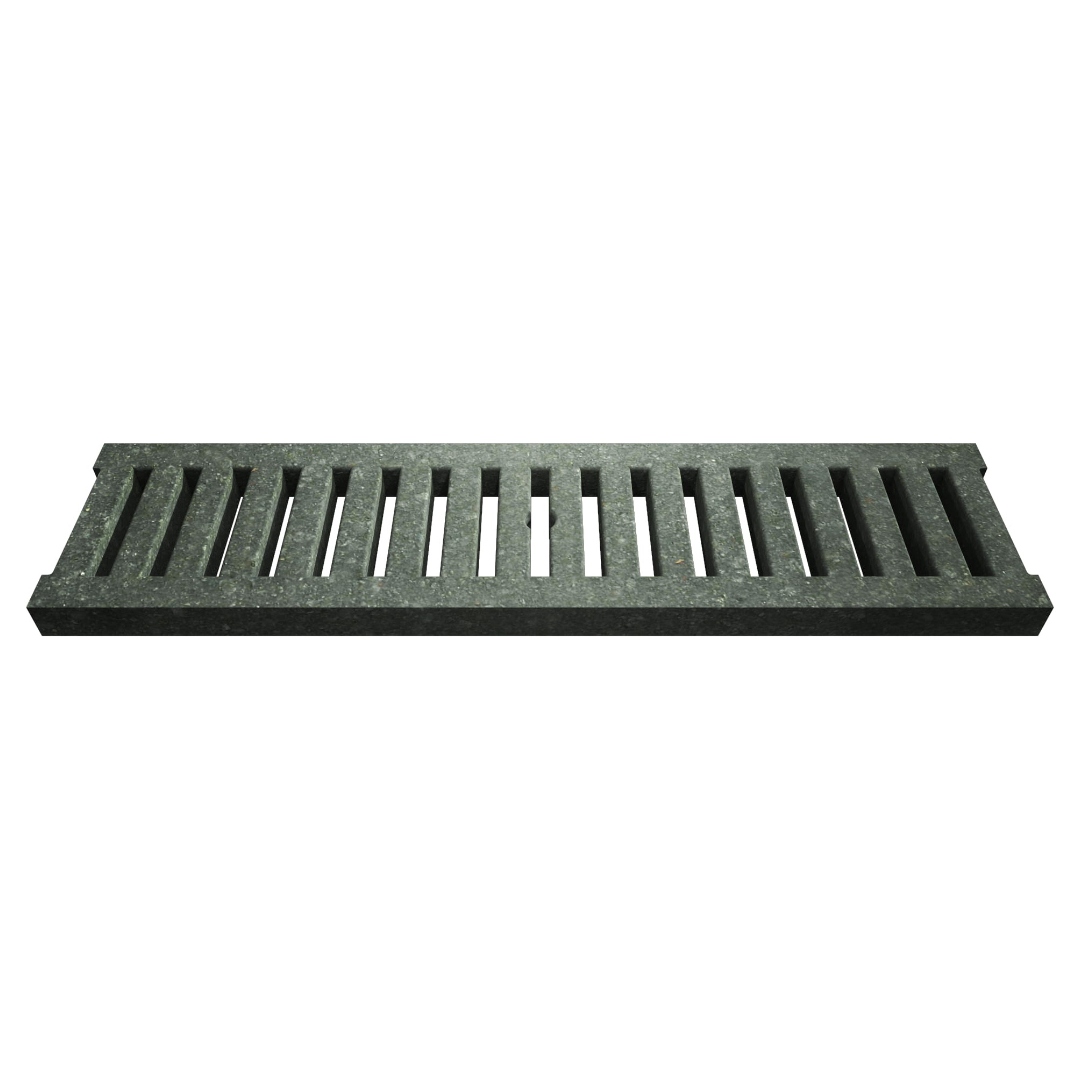 Square Slots Jonite Stone Channel Drain Grate 125 x 500mm (5 Inch)