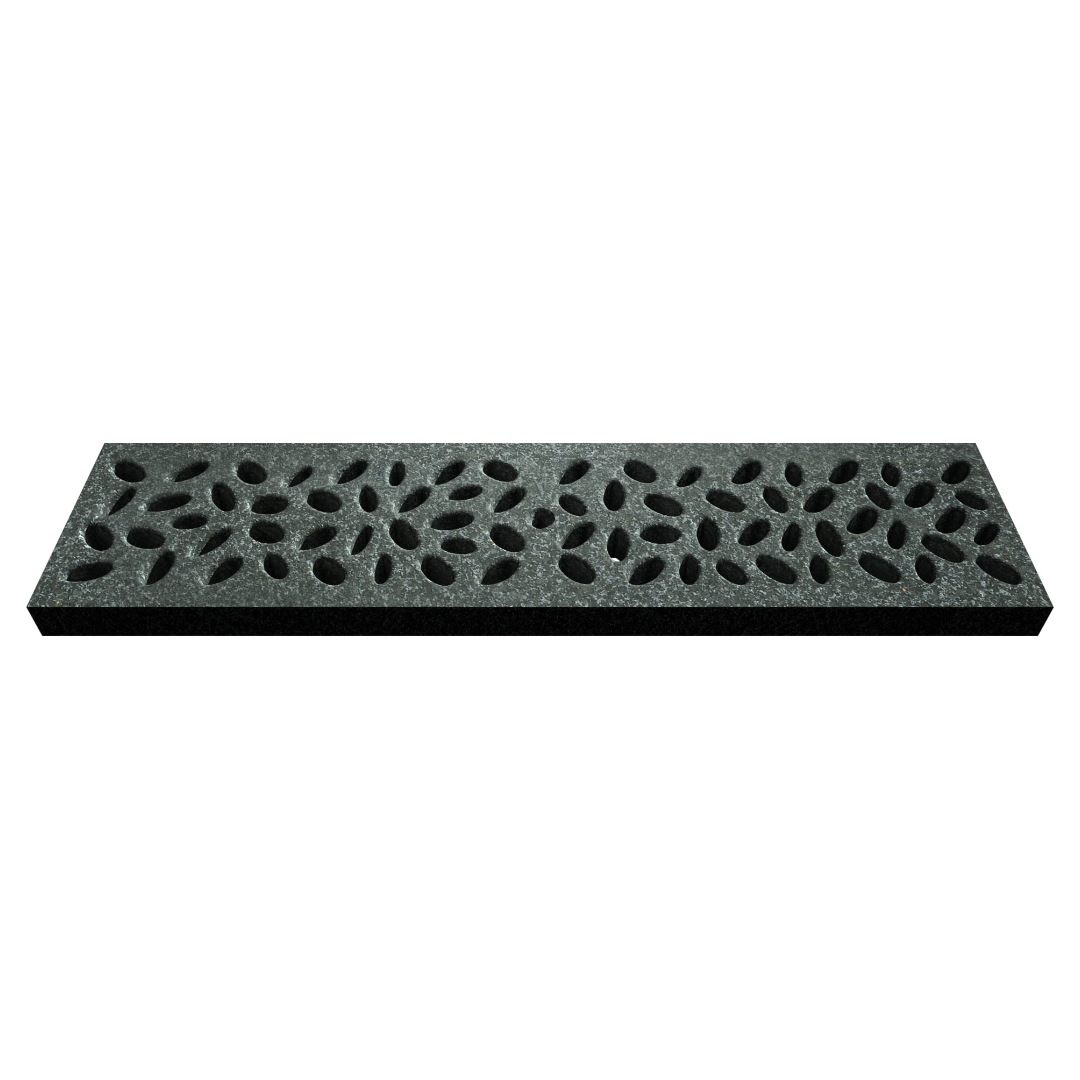 Pebbles Jonite Stone Channel Drain Grate 125 x 500mm (5 Inch)