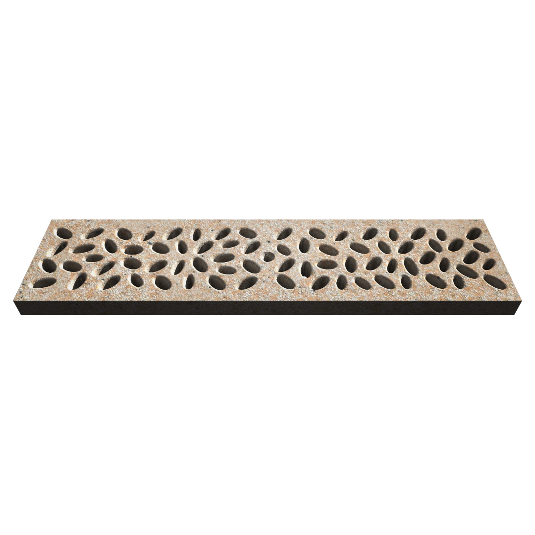 Pebbles Jonite Stone Channel Drain Grate 125 x 500mm (5 Inch)