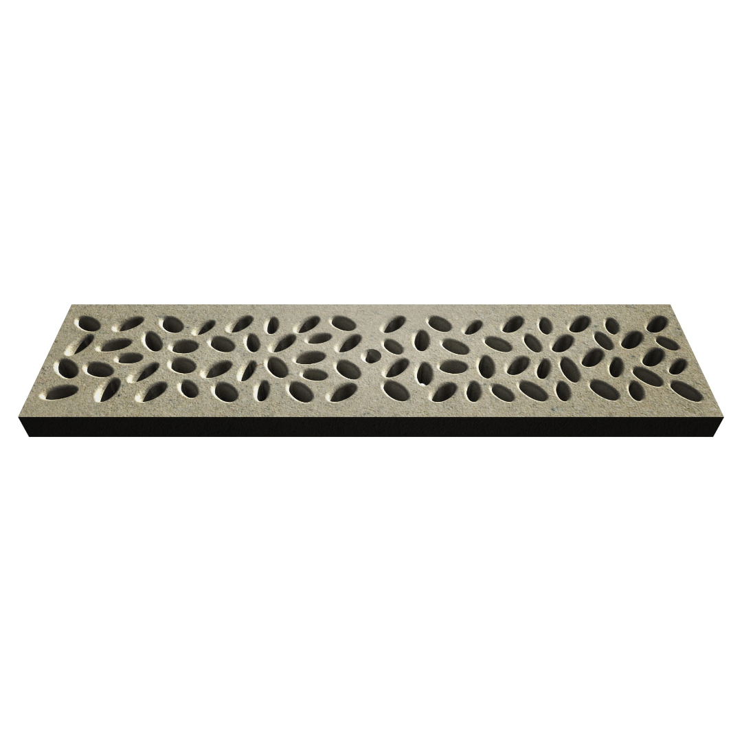 Pebbles Jonite Stone Channel Drain Grate 125 x 500mm (5 Inch)