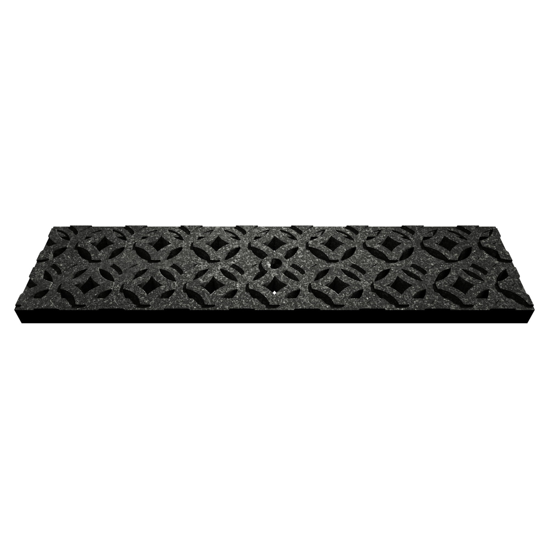 Keyholes Jonite Stone Channel Drain Grate 125 x 500mm (5 Inch)