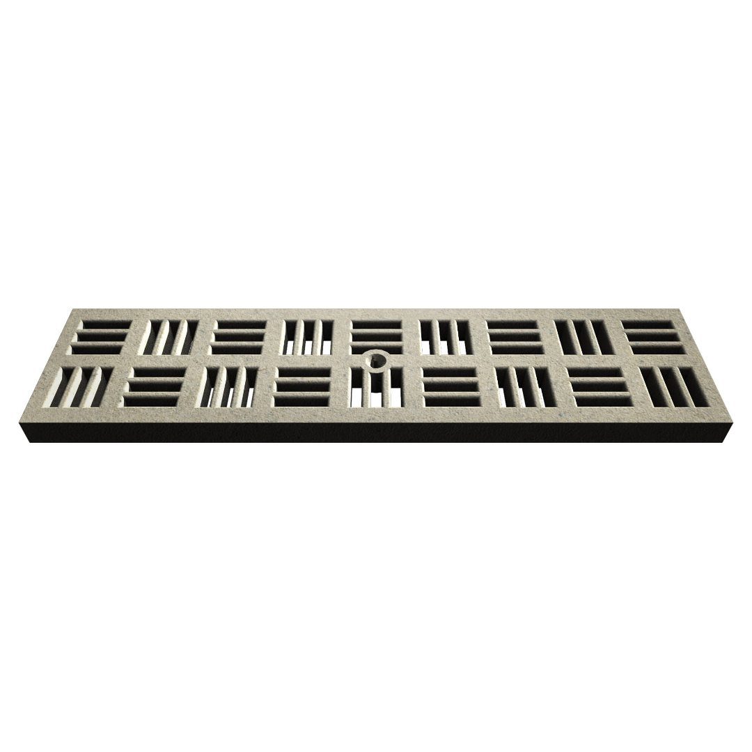 Cross Stitch Jonite Stone Channel Drain Grate 125 x 500mm (5 Inch)