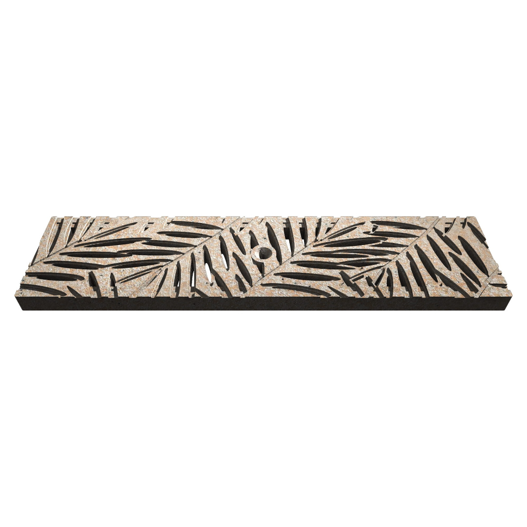 Palm Jonite Stone Channel Drain Grate 125 x 500mm (5 Inch)