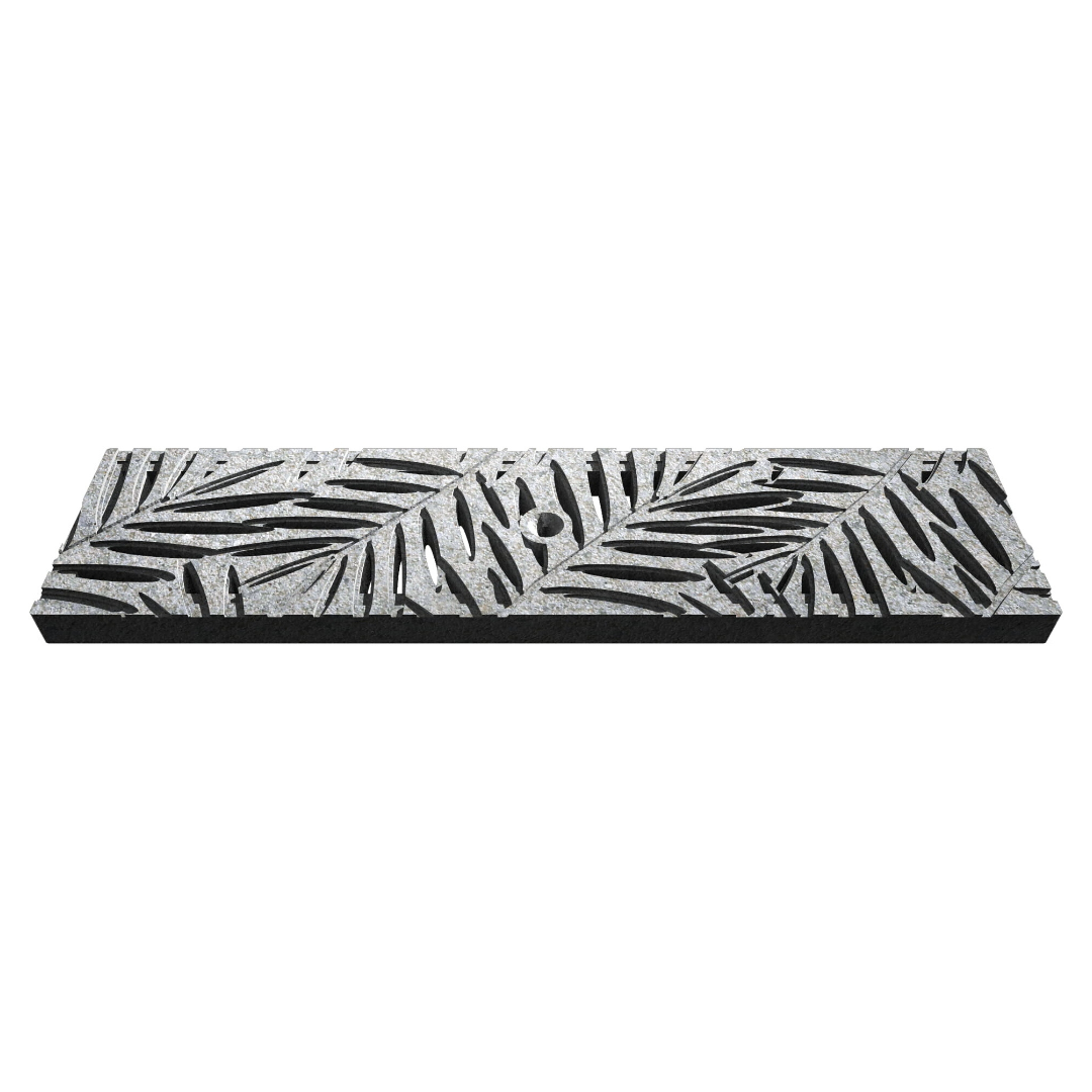 Palm Jonite Stone Channel Drain Grate 125 x 500mm (5 Inch)