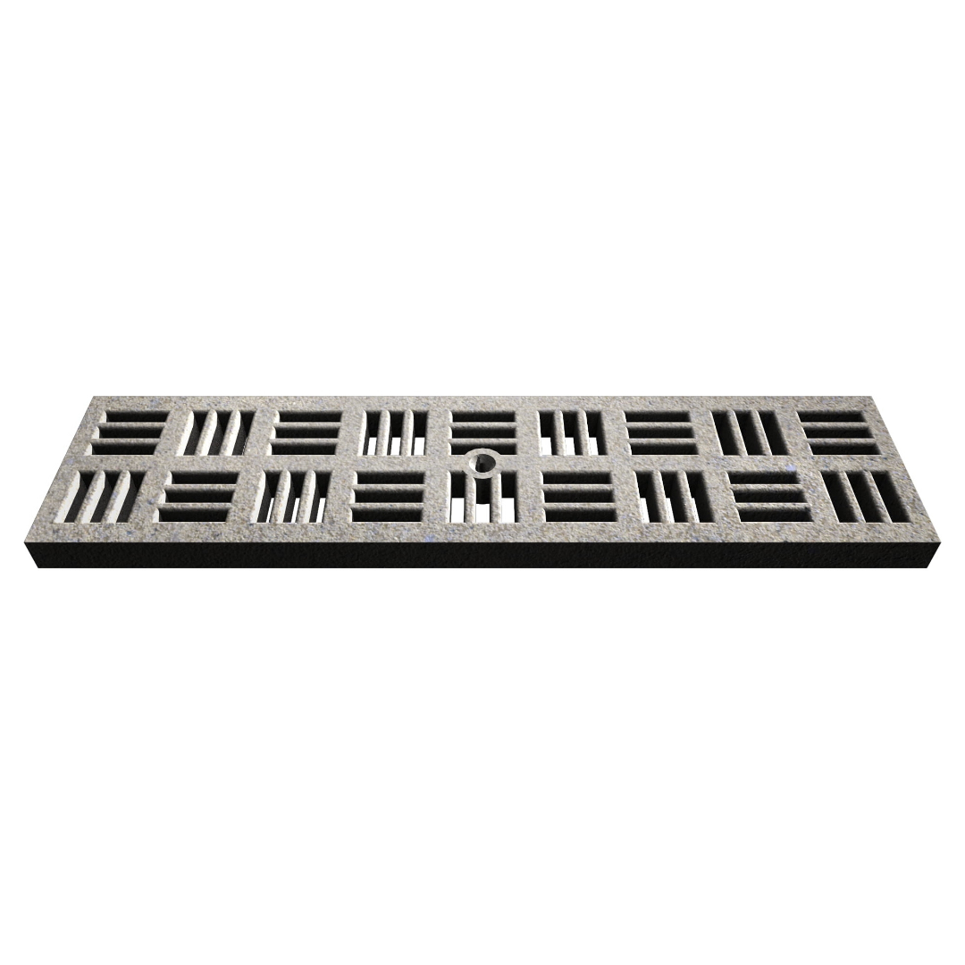 Cross Stitch Jonite Stone Channel Drain Grate 125 x 500mm (5 Inch)