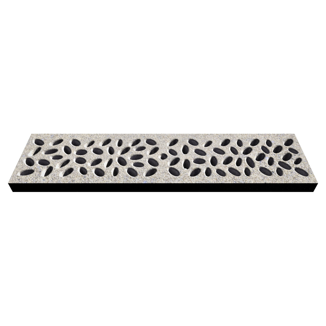 Pebbles Jonite Stone Channel Drain Grate 125 x 500mm (5 Inch)