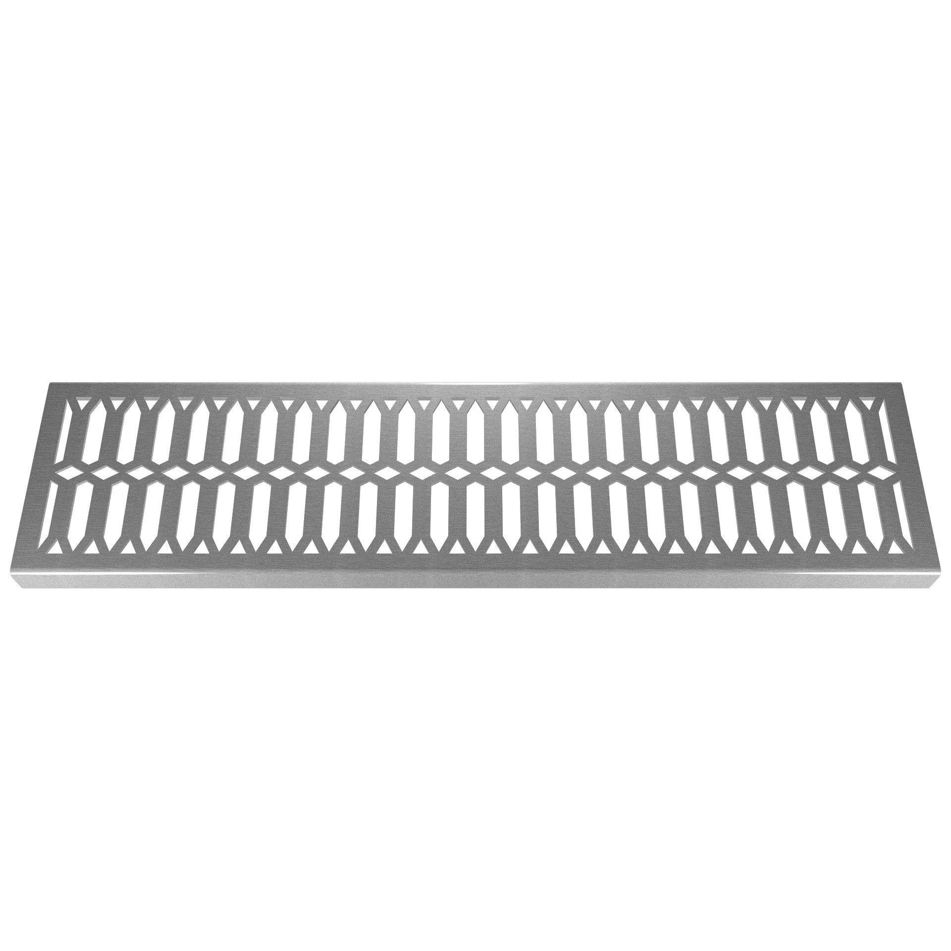 Diamond 304 Stainless Steel Channel Drain Grate 125 x 1000mm (5 Inch)