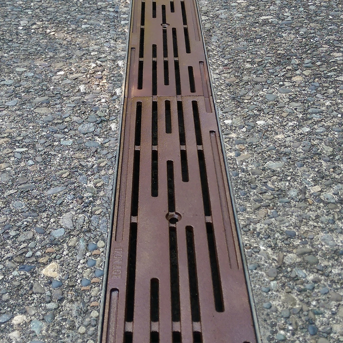 Rain Cast Iron Channel Drain Grate 497 x 125mm Heel Proof (20 x 5 Inch)