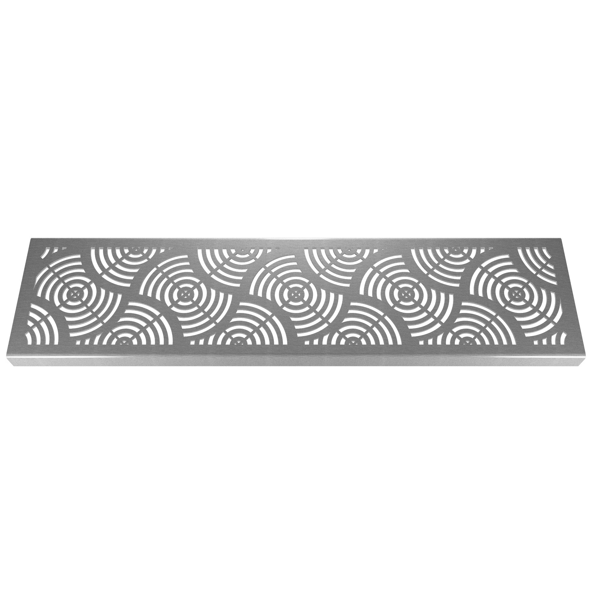 Waves 304 Stainless Steel Channel Drain Grate 125 x 1000mm (5 Inch)