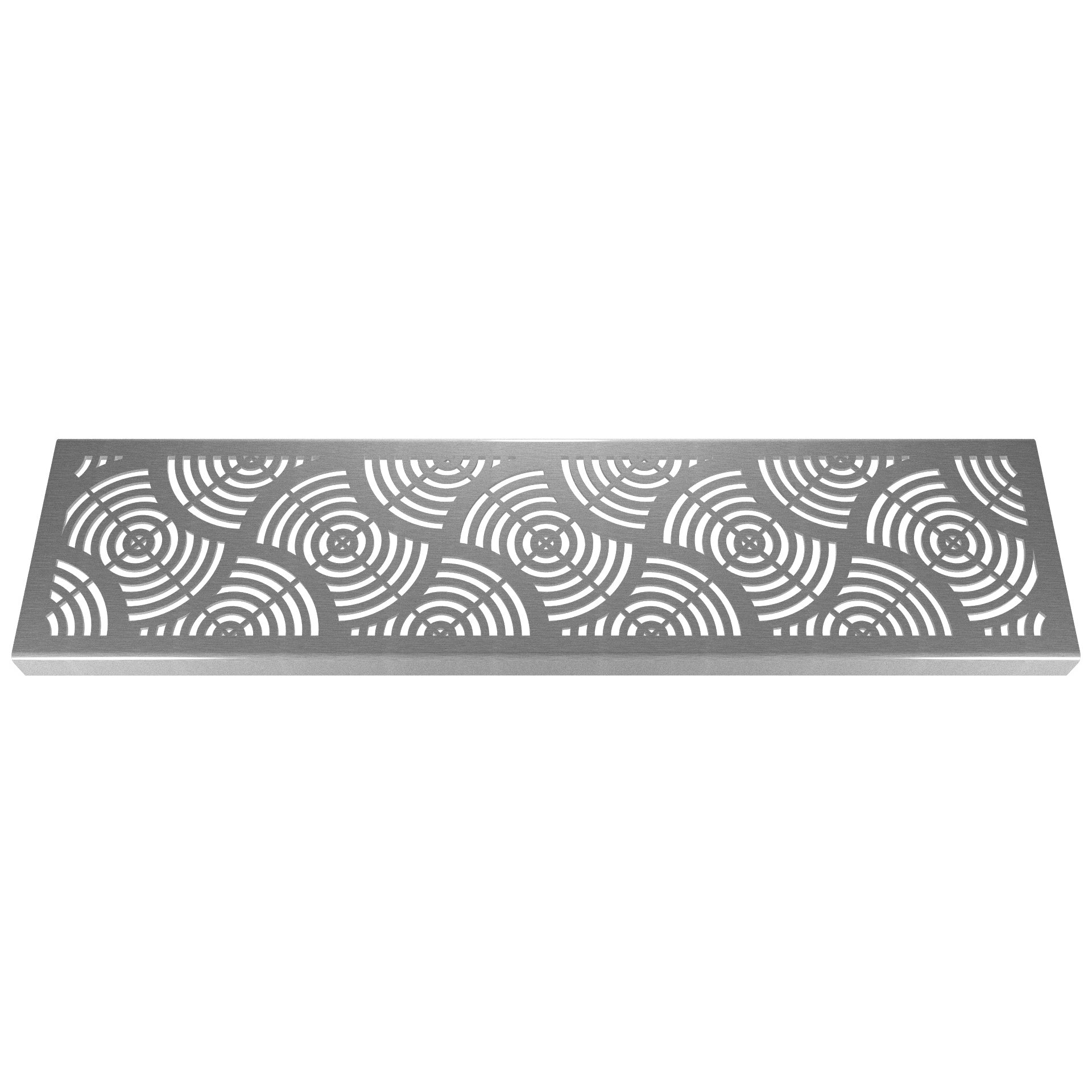 Waves 304 Stainless Steel Channel Drain Grate 125 x 1000mm (5 Inch)