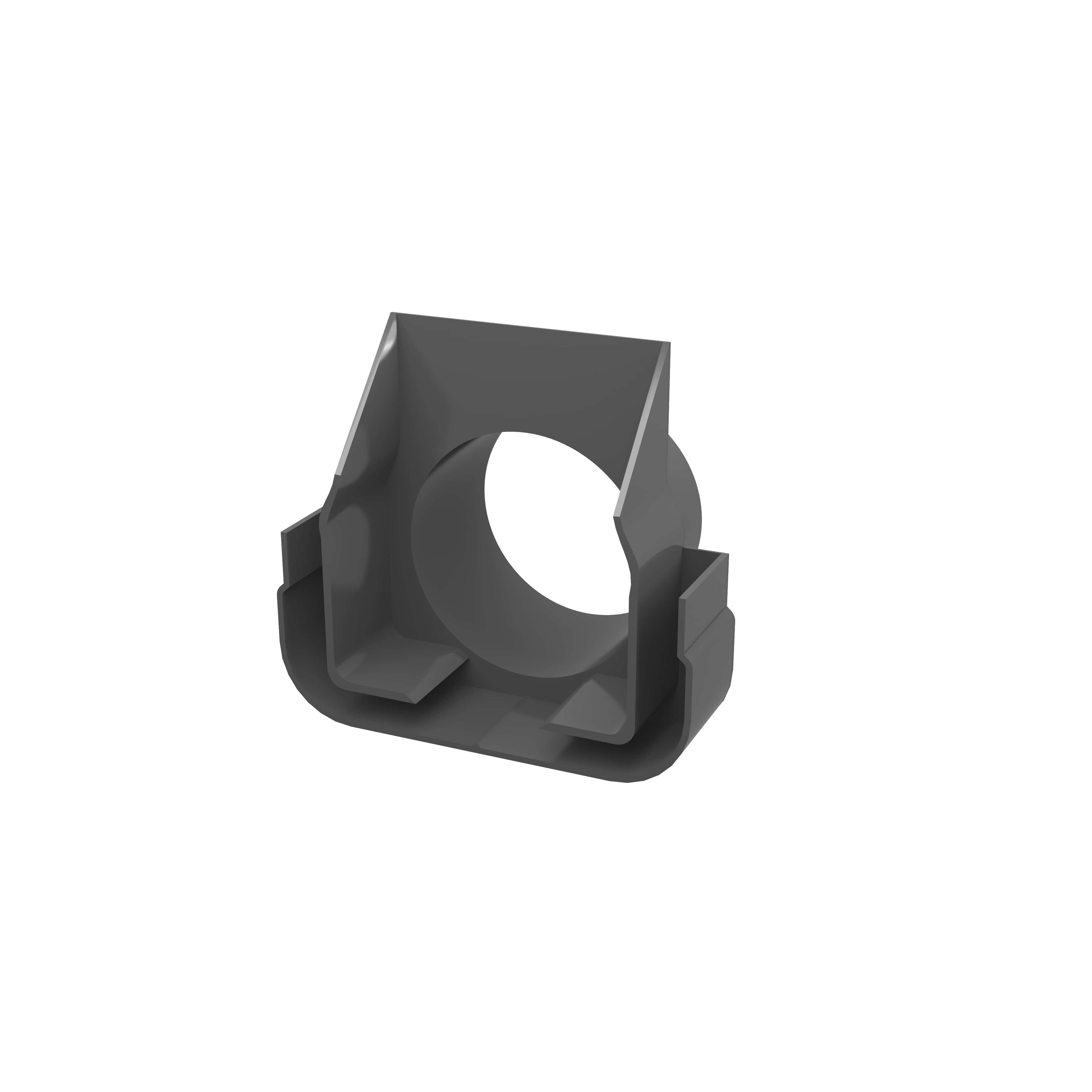 Threshold Slim Drain Outlet End Cap with Ø40mm Outlet (65 x 60mm Shallow)