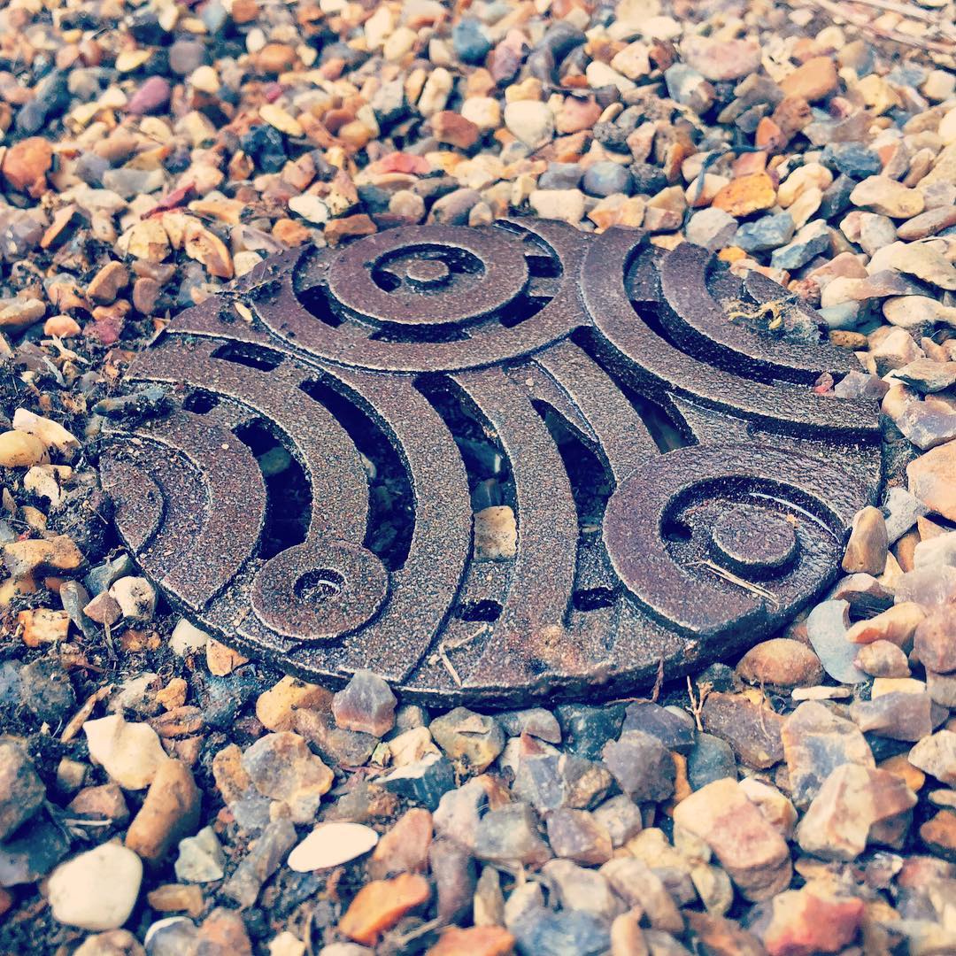 Lateral Design Studio Cast Iron Round Drain Gully Covers – Lateral Design Studio