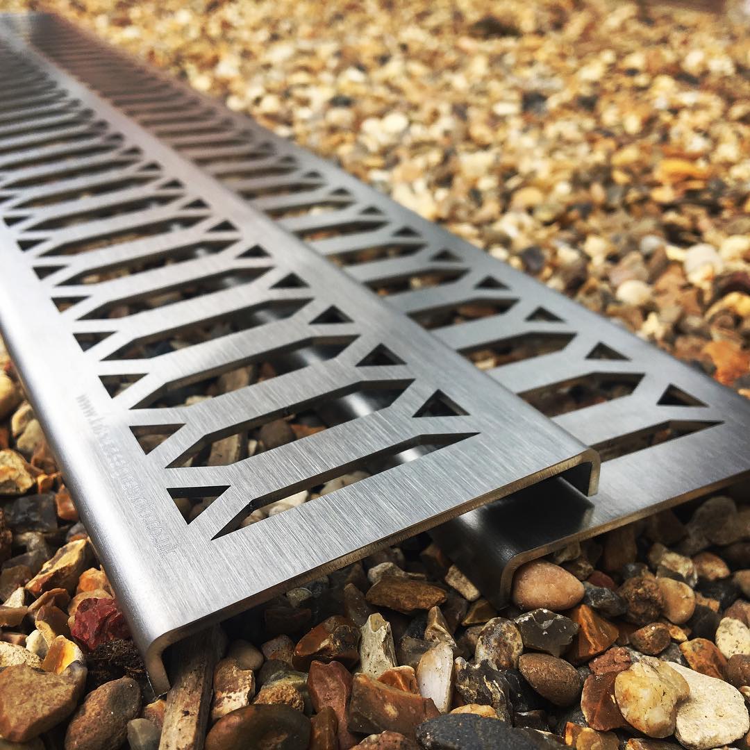 3 Inch Stainless Steel Channel Drain Grates/Covers