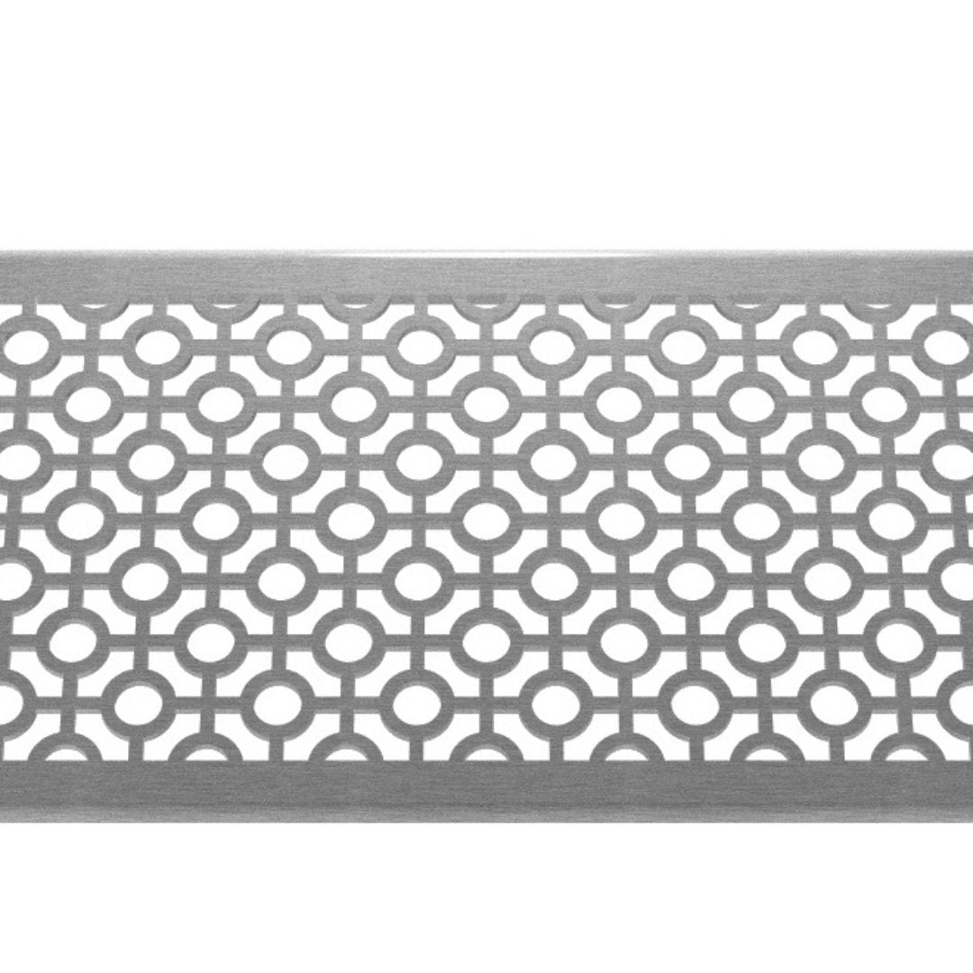 Oxo 304 Stainless Steel Channel Drain Grate 125 x 1000mm (5 Inch)