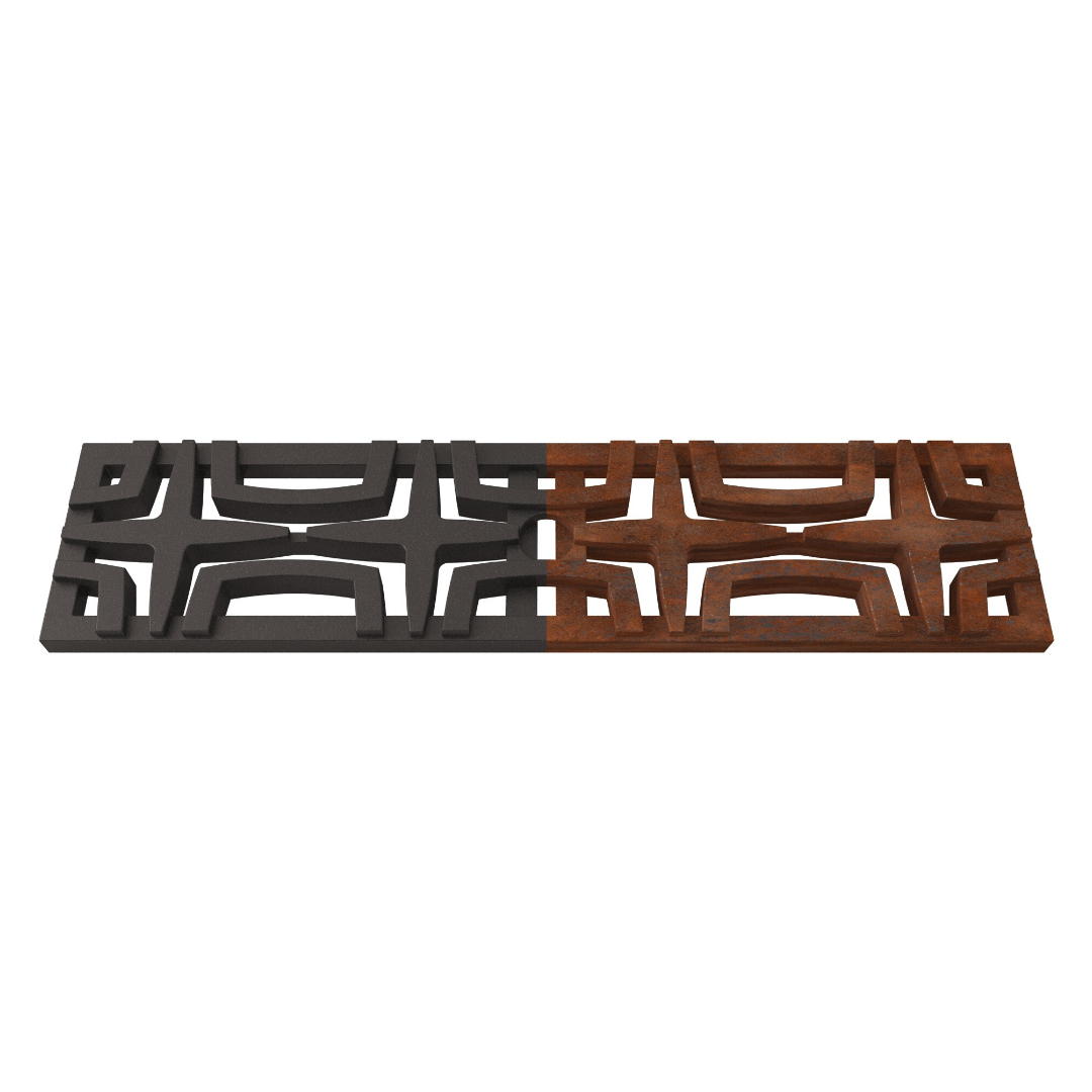 Carbochon Cast Iron Channel Drain Grate 498 x 125mm (20 x 5 Inch)